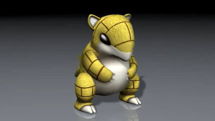 Sandshrew Pokemon Character